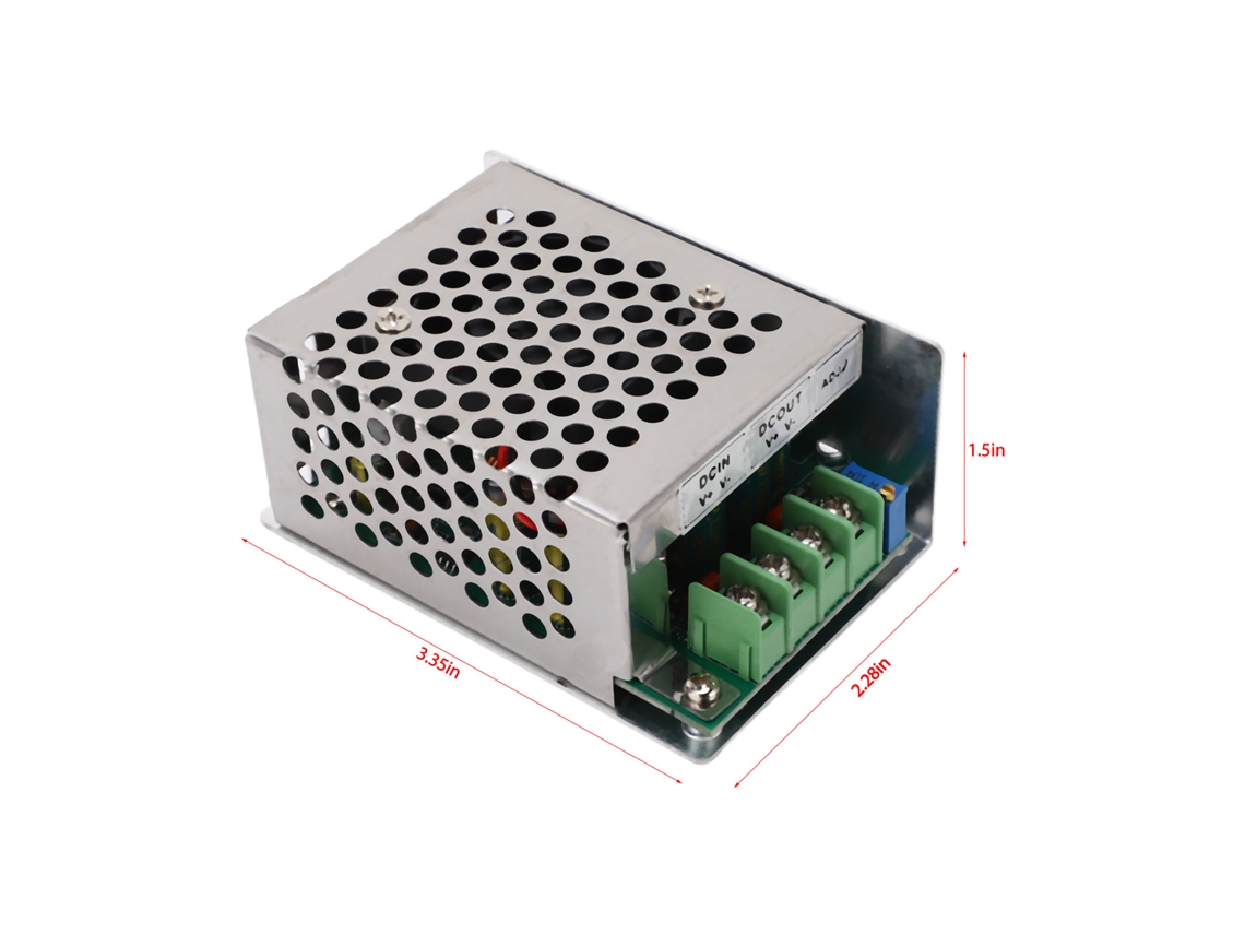 Módulo Buck Ajustável De Alta Potência 400w