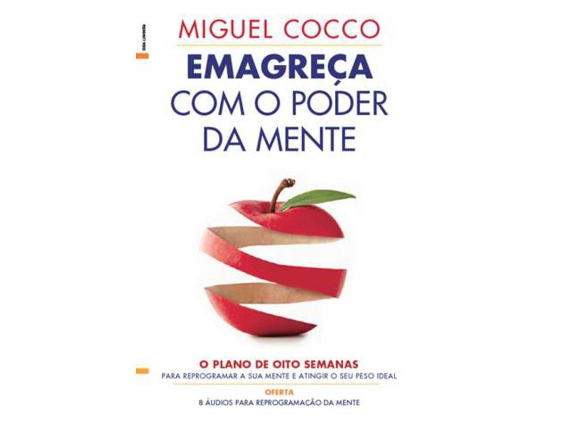 Livro Emagreça com o poder da mente de Miguel Cocco (Português)
