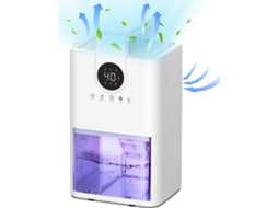 Desumidificador Zruxe Para Casa Led 7 Cores 1.0l 300ml/24h 35db (automático, Temporizador, Branco)