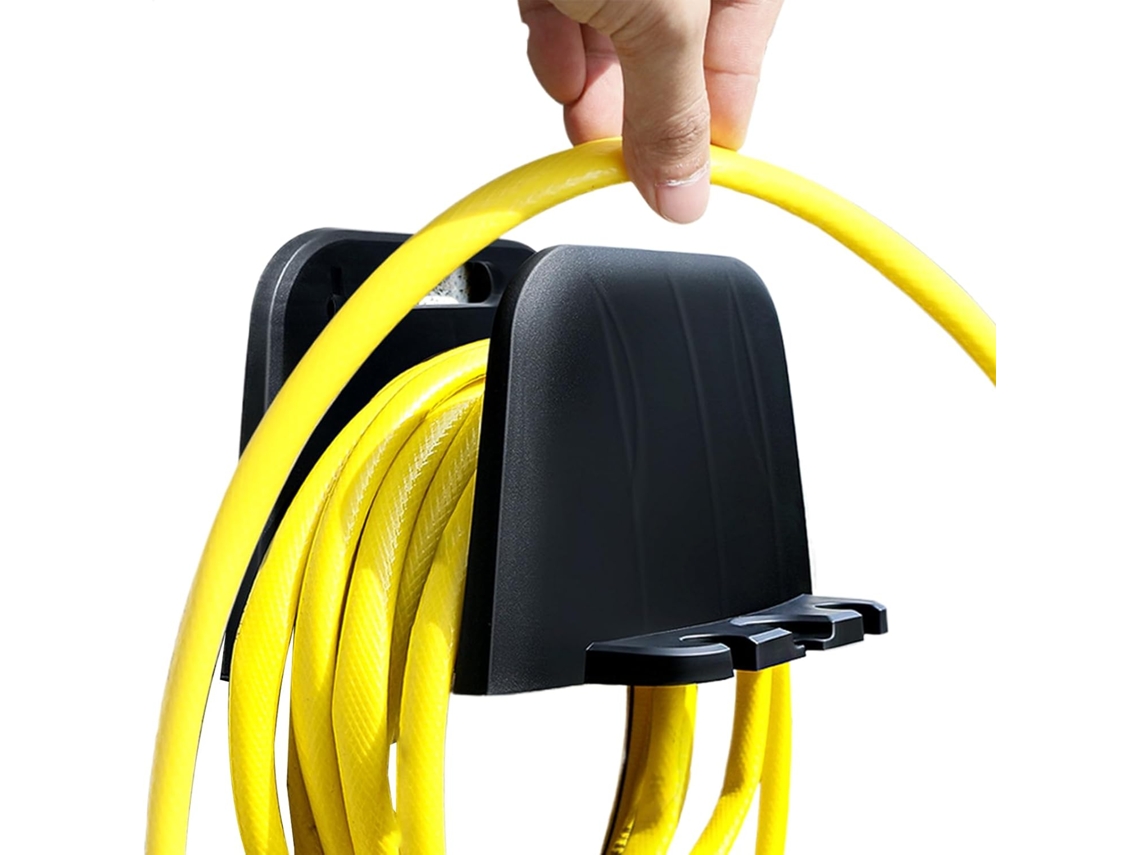 Suporte para Mangueira de Jardim Montagem na Parede Que Economiza Espaço Suporte para Mangueira de Irrigação Externa CHABERLU