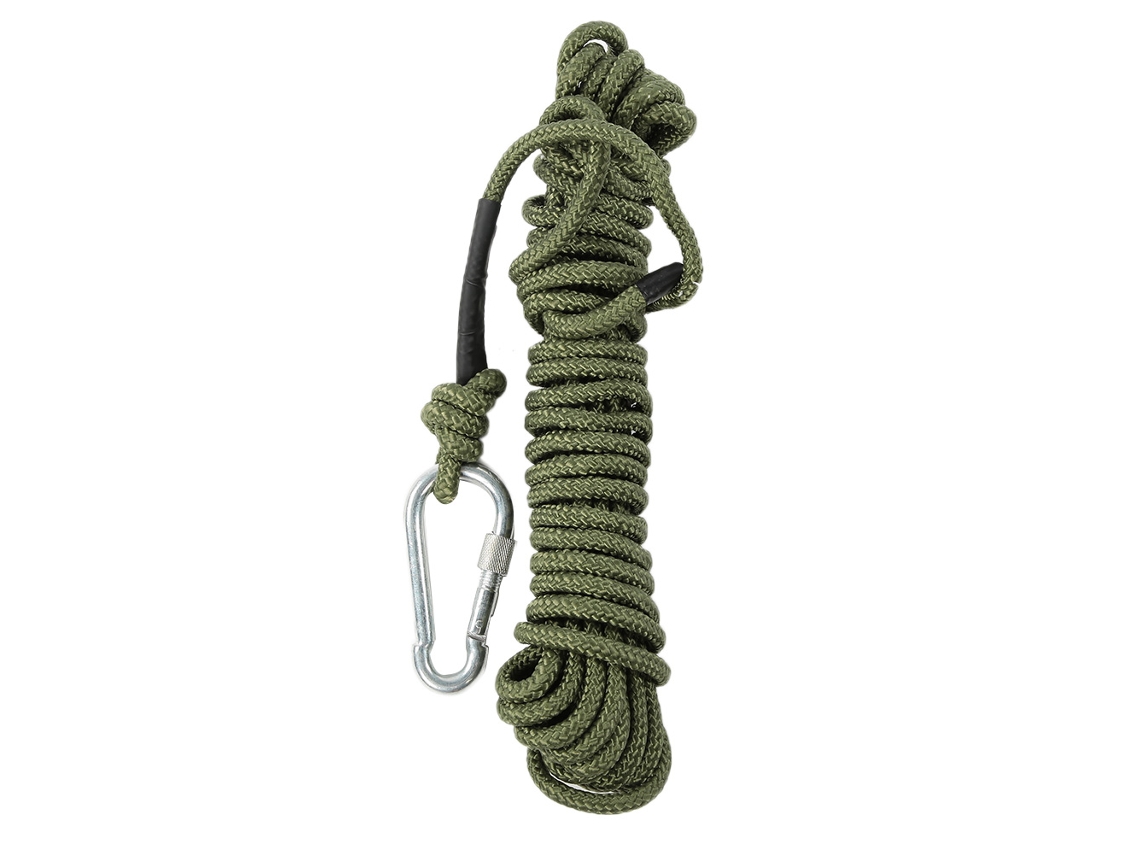 Corda de Escalada 10m para Ar Livre com Garras Voadoras