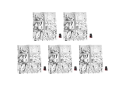 5pcs Sacos de Água de Emergência com Torneira Dobráveis Isolantes 5l para Camping Viagens