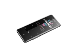 MP3 YIZHOOD A20 (0G)Bluetooth 5.2 Alto-falante Mic Touch Key FM HIFI E-book preto
