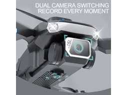 Drone de Controle Remoto Sg101Pro 4K Duração Da Bateria: 15 Min Preto YIZHOOD