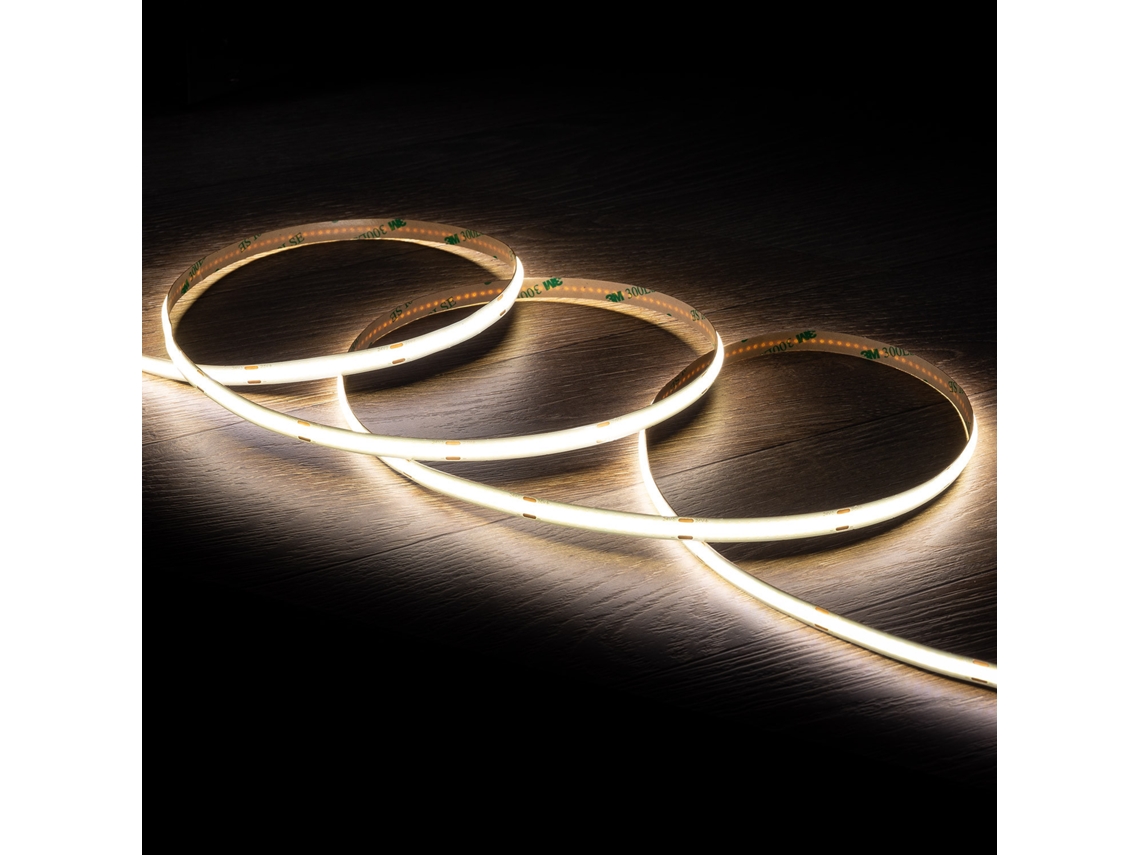 Rolo Fita Led Cob 24V Dc 312 Led/M 20M Ip20 8Mm Corte Cada 10Cm LEDKIA