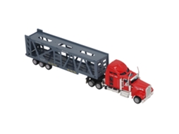Walshlxq camión de Contenedor Rc 1/65 Modelo de Juguete de Aleación Semi Remolque Interactivo Realista para Niños