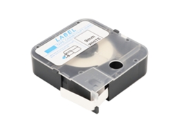 Fita adesiva para etiquetas, 9 mm, 8 m, recarga para Max LM380E, LM390A, LM370A, LM380A e LM380EZ.