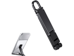 Suporte Dobrável Para Celular Com Chaveiro, Suporte Dobrável Em Liga De Alumínio, Suporte De Mesa Para Celular, Para