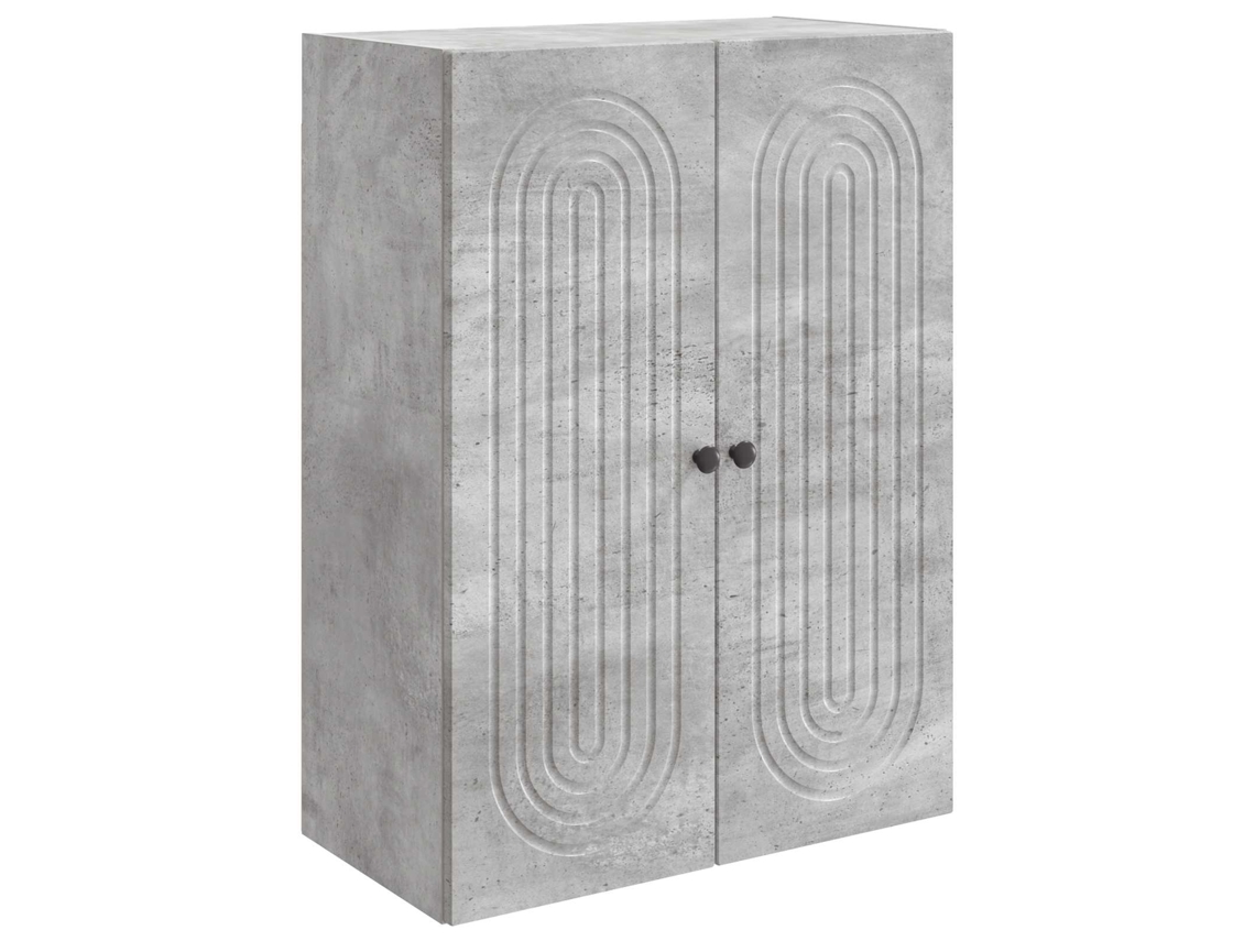 Maison Exclusive - Armário De Parede Cinzento Cimento 66 X 34,5 X 90 Cm
