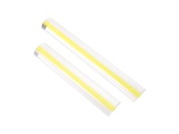 Régua De Aumento Em Acrílico Transparente, 2 Peças, 15 Cm (6