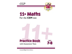 Livro 11 CEM Maths Practice Book amp Assessment Tests - Ages 7-8 de Cgp Books (Inglês)
