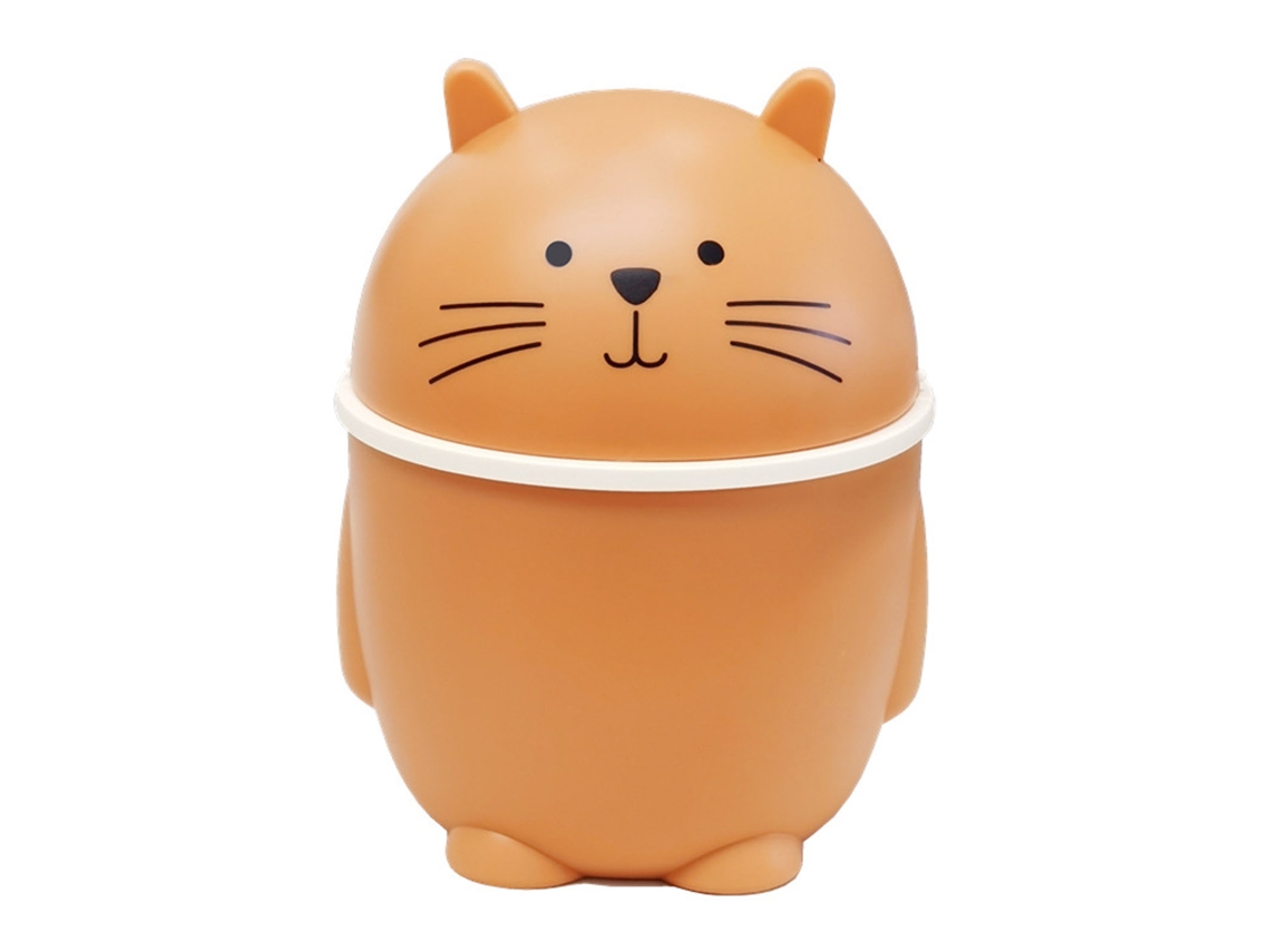 Lixo de Mesa com Tampa Plástico Mini S/MARCA