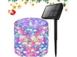 Guirlanda Solar Externa, Luzes Solares De Jardim Em Formato Estrela,