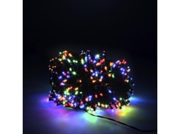 Grinalda de Luzes de Natal 500 leds multicor. Interior e Exterior ip44