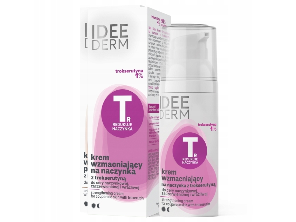Idée Derm Capillary Strengthening Cream With Troxerutin, 50 Ml Ideepharm
