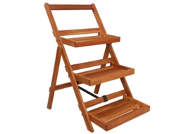 Plant Stand, Plant Stands Vidaxl Marrom Madeira