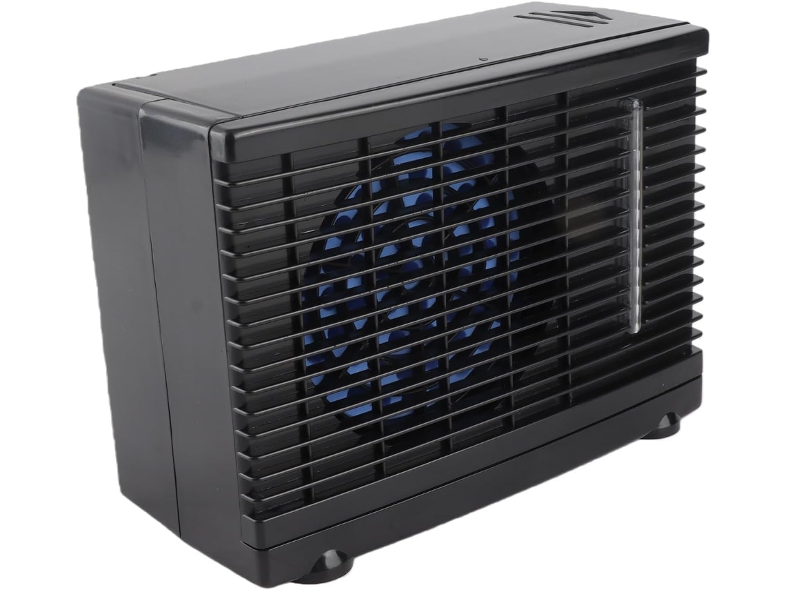 Ventilador Portátil Para Carro Ausla, Mini Ventilador De Mesa Abs 12v Com Interruptor 2 Velocidades E Reservatório Água