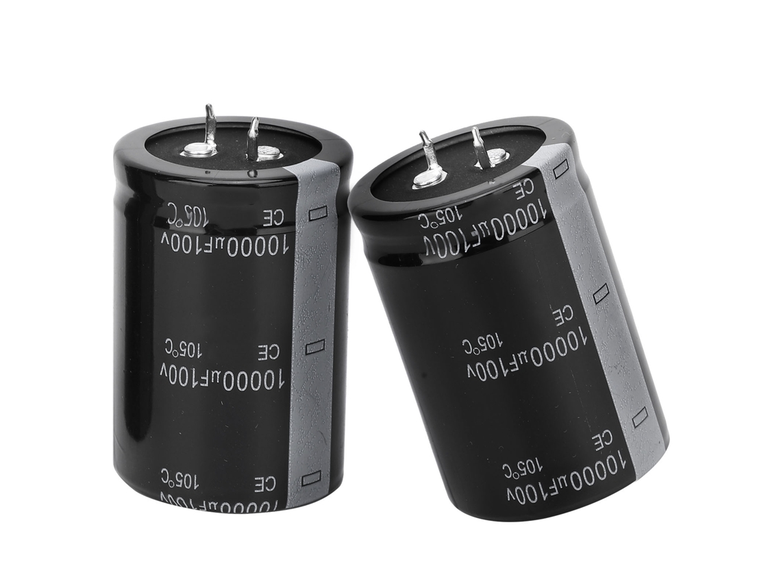 Laxiscreed Capacitor Eletrolítico 10000uf 100v Para Eletrónica E Projetos Digitais