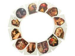 Conjunto De 12 Adesivos De Parede Decorativos Em Pvc Cáqui, Fáceis De Aplicar.