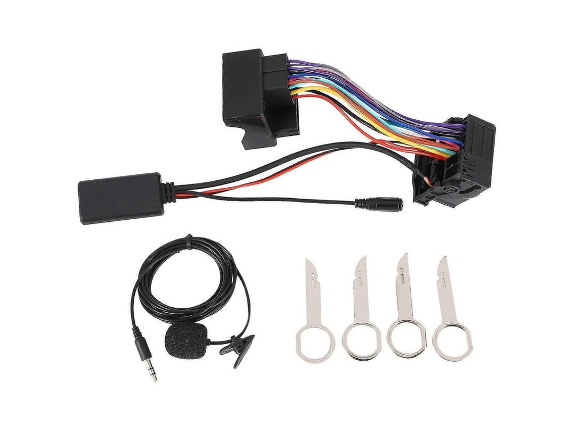 Yuru adaptador Bluetooth para Carro Compatível com Fiesta Focus Mondeo Kuga Sony 6000cd Preto