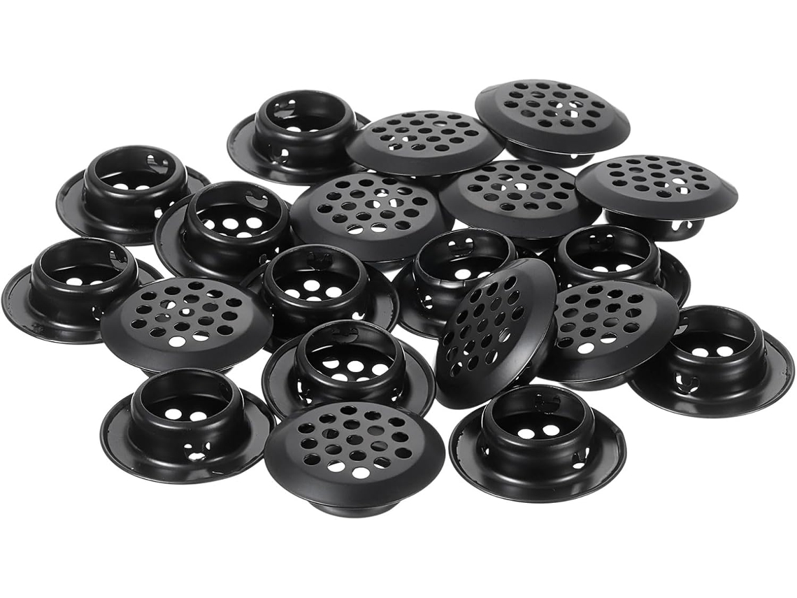 Grade De Ventilação 19mm Aço Conjunto 50