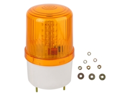 Luz De Advertência Led Exterior Piscante Para Armazém Tráfego Construção 110v