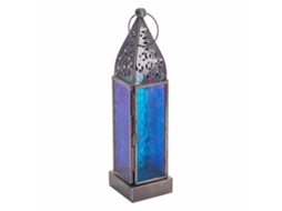 Lanterna SIGNES GRIMALT Azul Ferro Fundido 6x23x6 cm