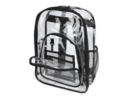 Mochila Transparente Pvc Impermeável Grande Capacidade