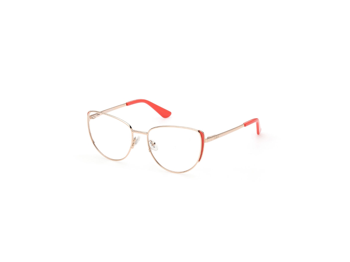 Armação De Óculos Feminino Guess Gu2904 50033 (dourado Metal Ø 50 Mm)