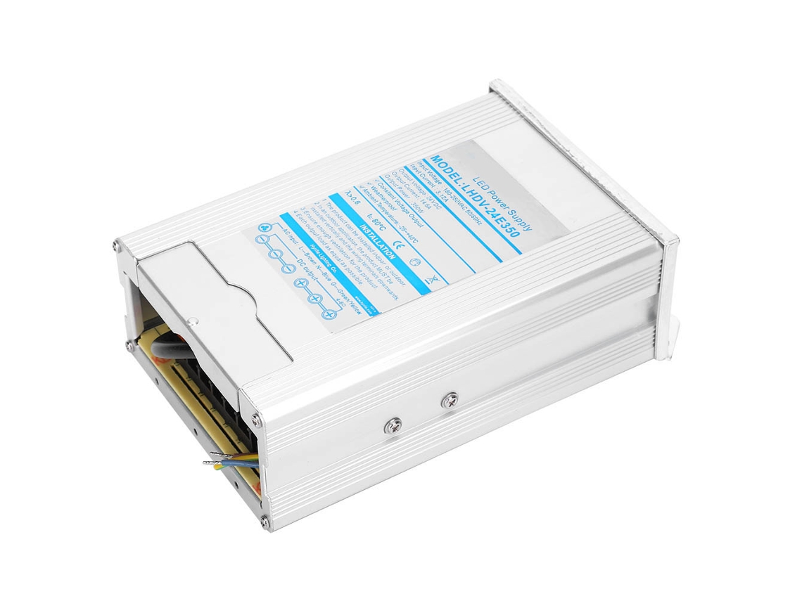 Laxiscreed Fonte De Alimentação Led À Prova D'água, 350w, Alumínio Para Iluminação Exterior