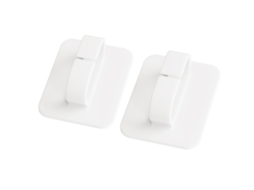 2pcs Ganchos de Parede Adesivos de Alta Aderência e Carga para Banheiro Cozinha Quarto