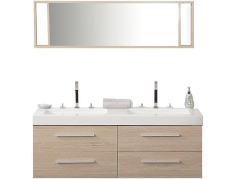 Conjunto Moveis Wc Beliani Malaga Bege Worten Pt