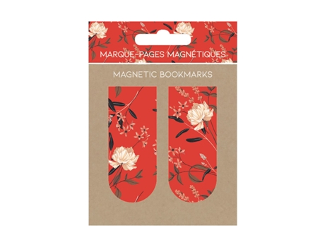 Marcador magnético tipo clipe flores Pictura 23706 (2 unidades)