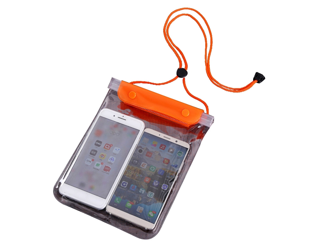 Saco Impermeável para Telefone EOOCOO (compatível com Tela Tática para Tirar Fotos, Adequado para Natação, Rafting, Mergulho, Fontes Termais)