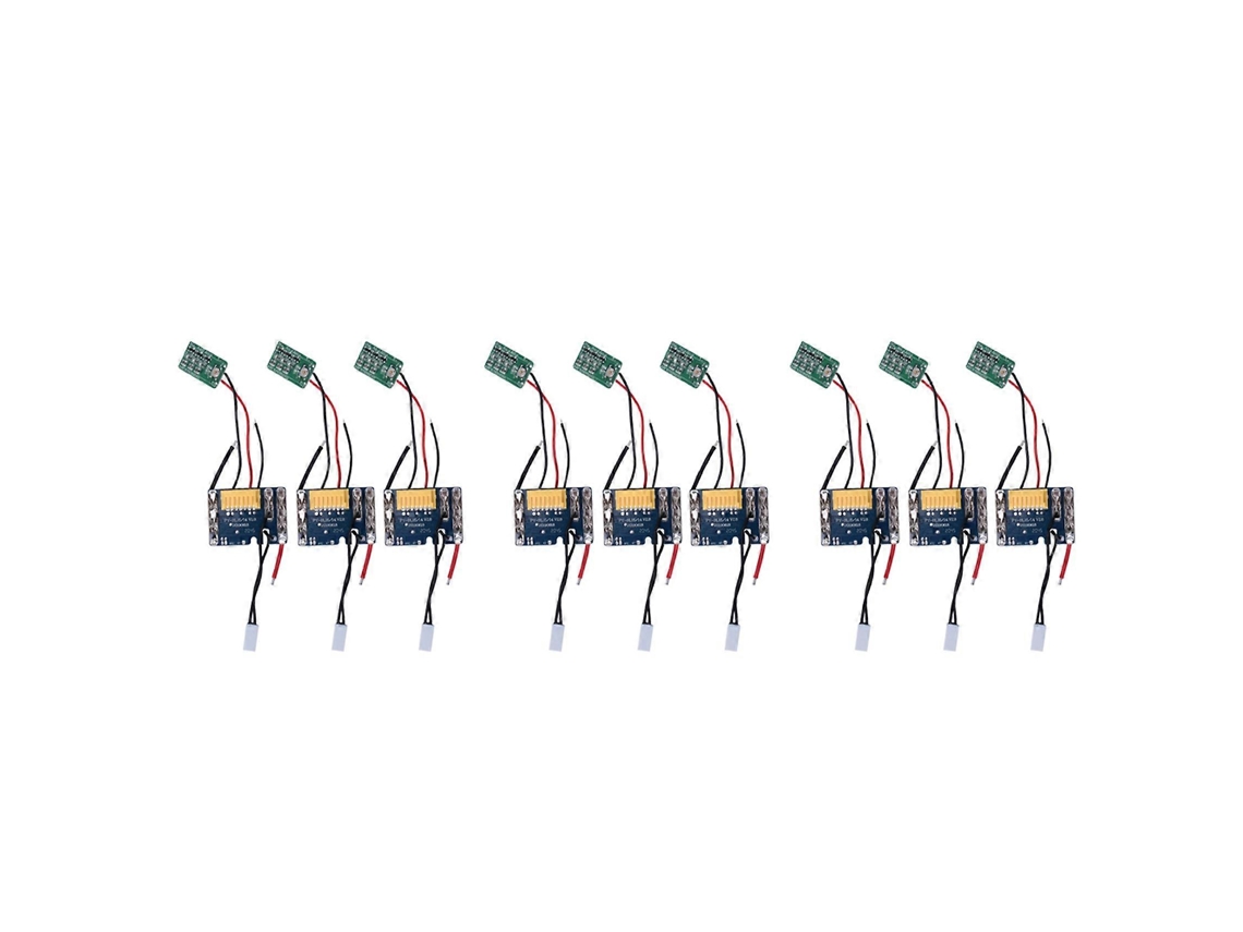 9pcs Bl1830 Li-ion Bateria Pcb Carregamento Protection Circuit Board Para Makita 18v 1.5ah 3ah 6ah 9ah Bl1815 Bl1845 Bl1860