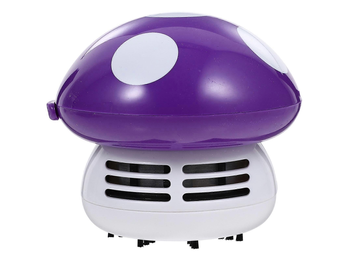 Aspirador De Pó Portátil Mini Mushroom Para Mesas E Escrivaninhas Nostalgia88 (roxo)