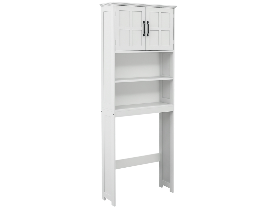 Móvel Sobre Sanita 66x23x178cm Branco para Máquina de Lavar