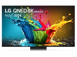 TV LG 75QNED99T9B (Mini LED - 75'' - 191 cm - 8K Ultra HD - Smart TV)