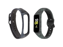 Pulseira de silicone para Galaxy Fit 2 SMR220, durável e macia, para relógio inteligente Ly Ebike