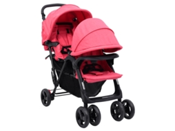 Twin Stroller, Twin Strollers Vidaxl Vermelho Aço