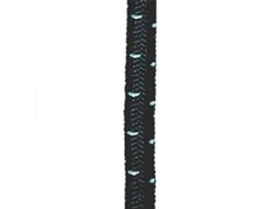Corda Elástica Gummilina 100 M Preto 8 Mmpoly Ropes