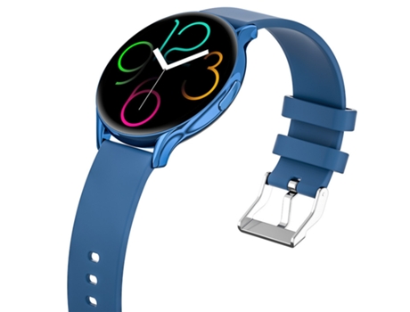 Relógio Inteligente Elegante de Disco Clássico com Chamada Sem Fio Blue GODTVAGT