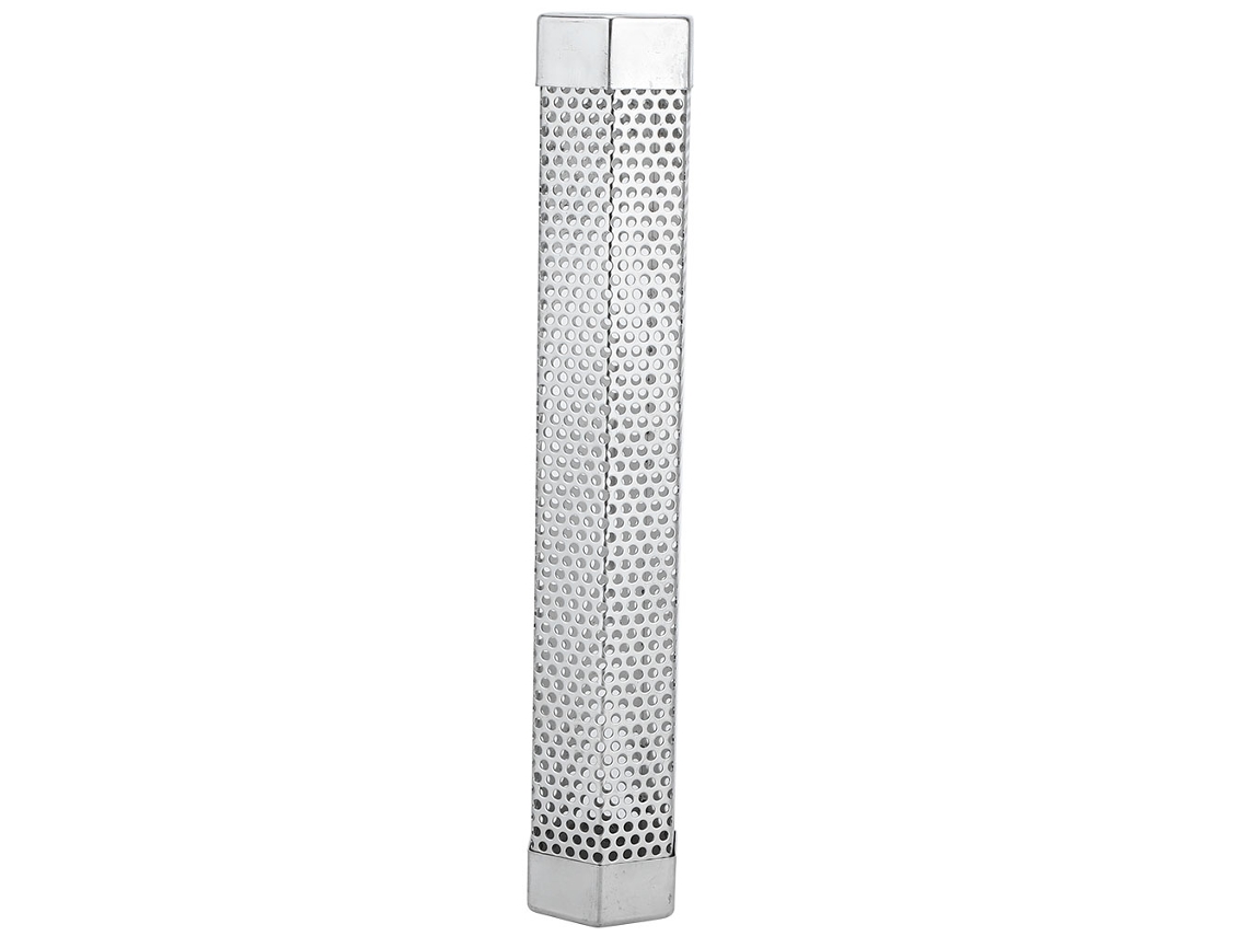 Tubo Fumador Aço Inoxidável Portátil 12 Polegadas Churrasco