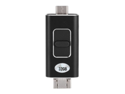 Pen Drive Usb (adequado Para Apple E Android, Armazenamento De Quatro Em Um)
