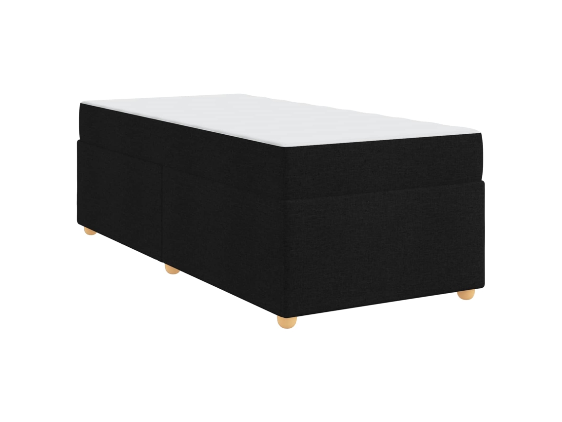 Estrutura da Cama com Colchão Preto Tecido MAISON EXCLUSIVE 100x200 cm