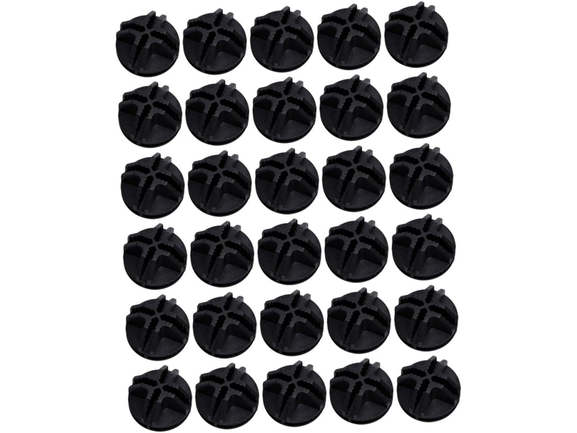 Kichvoe Conjunto De 60-conectores Plásticos Cercado Animais Estimação Com Expansibilidade E Compatibilidade