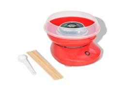 Vidaxl Máquina De Algodão-doce 480 W Vermelho