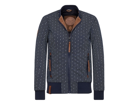 Blusão De Mulher Naketano Aus Meine Dorf Poliéster Azul (s)