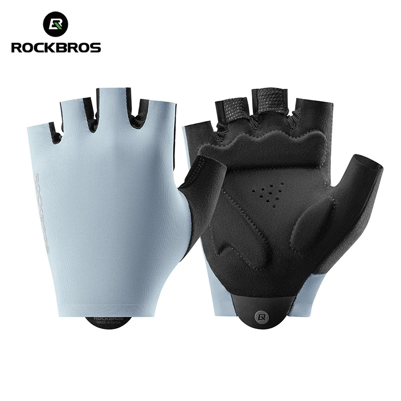 (azul, Tamanho M) Luvas De Ciclismo Respiráveis Com Acolchoamento Em Gel, Acessório Para Bicicleta
