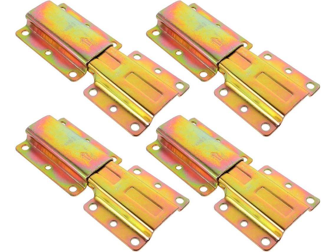 Conjunto De 4 Peças Ferragens Deslizantes Sofá, Conectores De Ferro Móveis, Fácil Instalação, Conexão Firme